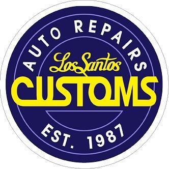 Auto Repairs Los Santos Customs Sticker