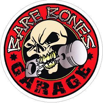 Bare Bones Garage Sticker