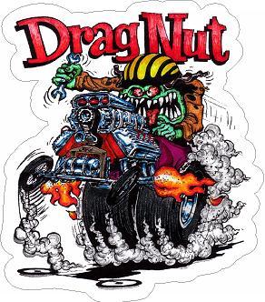 Drag Nut Sticker