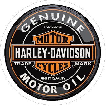 Genuine Harley Davidson Motor Oil Sticker