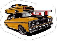 Falcon XY GT Sticker