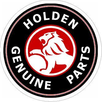 Holden Genuine Parts White Lion Sticker