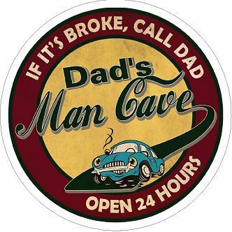 Its Broke Call Dads Garage Sticker