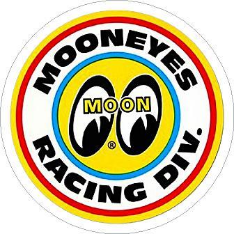Moon Eyes Racing Sticker