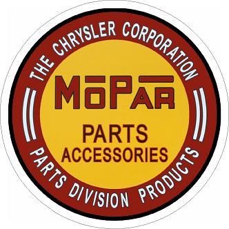 Mopar Parts Sticker