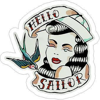 Hello Sailor Sticker