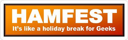 Hamfest Holiday for Geeks Sticker