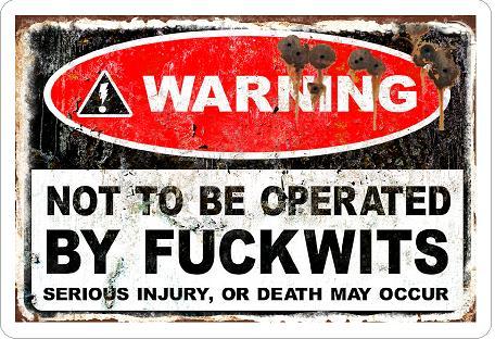 Fuckwits Sticker