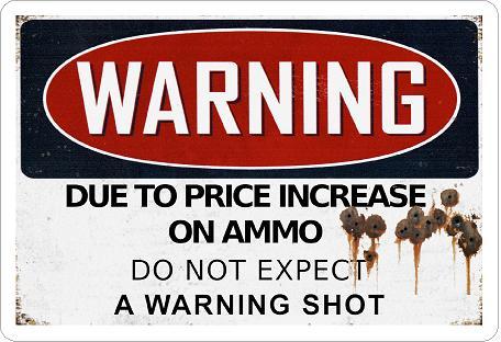 No Warning Shot Sticker