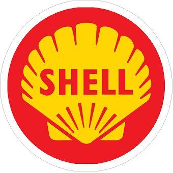 Shell Fuel Logo Sticker