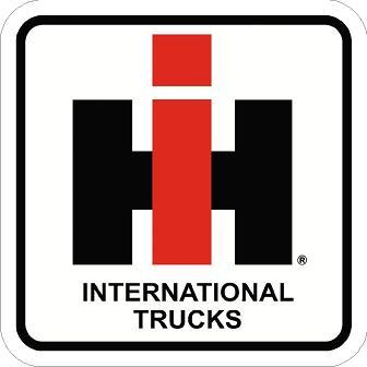 International Trucks Logo Sticker