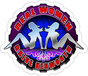 Kenworth Women Sticker